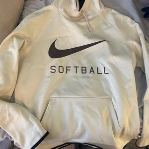 Thermal Nike softball hoodie